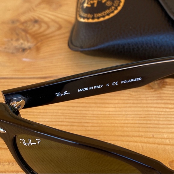 Ray Ban NEW WAYFARER CLASSIC POLARIZED - Picture 6 of 7